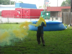 Voltron getting down with the Smoke Bomb